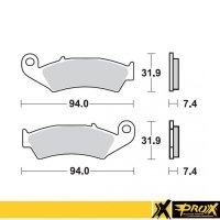 PROX KLOCKI HAMULCOWE KH125 HONDA CR125/250/500 87-94 PRZÓD 
