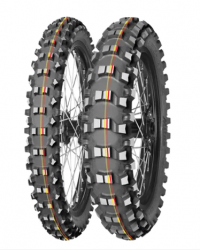 MITAS OPONA 70/100-19 TERRA FORCE-MX SM SOFT/MEDIUM 42M (CZERWONO-ŻÓŁTY PASEK) TT TYŁ DOT 2024 (DOT:DJDC/CJDC) (460067) (ZAMIENN 