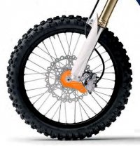 POLISPORT OSŁONA DOLNEJ CZĘŚCI AMORTYZATORA PRZÓD (Z ZESTAWEM MONTAŻOWYM) HUSQVARNA TC/FC/TE/FE 15-24; KTM SX/SX-F/EXC/EXC-F 15- 