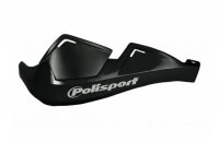 POLISPORT OSŁONY RĄK (HANDBARY) MODEL EVOLUTION INTEGRAL Z ZESTAWEM MONTAŻOWYM 22MM KOLOR CZARNY 