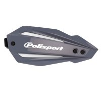 POLISPORT OSŁONY RĄK (HANDBARY) MODEL BULLIT FULL WRAP AROUND Z UNIWERSALNYM ZESTAWEM MONTAŻOWYM 22/28 KOLOR SZARY 