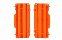 POLISPORT OSŁONY CHŁODNICY (KRATKI - KOMPLET) KTM SX/SXF 07-15 EXC/EXCF 08-16, HUSQVARNA TE/FE/TC/FC - 125/450 14-15 KOLOR POMAR 