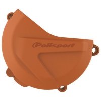 POLISPORT OSŁONA POKRYWY (DEKLA) SPRZĘGŁA KTM XC/SX 125/150 16-18; EXC/XC-W 16-18; HUSQVARNA TC/TE/TX 125/150 17-18 POMARAŃCZOWY 