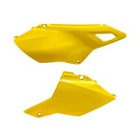 POLISPORT BOCZKI TYLNE SUZUKI DR-Z 400 (DRZ400) 00-24 RESTYLING KOLOR ŻÓŁTY (KOMPLET) 