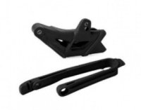 POLISPORT WYPRZEDAŻ PROWADNICA I ŚLIZG ŁAŃCUCHA (KOMPLET) KTM SX 85 03-14 KOLOR CZARNY 