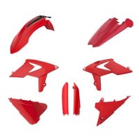 POLISPORT KOMPLET PLASTIKÓW (FULL KIT) BETA 2T/4T 18-19 W ZESTAWIE OSŁONY AMORTYZATORÓW (8398700001) KOLOR CZERWONY 