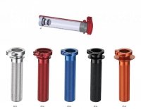 ACCEL ROLGAZ ALUMINIOWY Z ŁOŻYSKIEM RMZ250/450 05-16 (L2240300, L2230300) KOLOR NIEBIESKI 