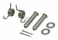 M.C. ZESTAW MONTAŻOWY PODNÓŻKÓW KAWASAKI KX250F/KXF 250 06-23, KX450F/ KXF 450 07-23 (SWORZNIE,BOLCE,SPR�<br />�ŻYNY,ZABEZPIECZENI<br />A) 