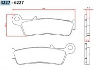 BRENTA KLOCKI HAMULCOWE KH755 SPIEK METALICZNY (ZŁOTE) YAMAHA YZ 450 20-, PRZÓD (FT 4227) 