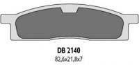 DELTA BRAKING KLOCKI HAMULCOWE KH119 - ZASTĘPUJĄ DB2140MX-D ORAZ DB2140QD-D 