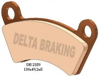 DELTA BRAKING KLOCKI HAMULCOWE KH482 - ZASTĘPUJE DB2189QD-D ORAZ DB2189MX-D 