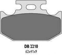 DELTA BRAKING KLOCKI HAMULCOWE KH152, KH152/2 - ZASTĘPUJĄ DB2210MX-D ORAZ DB2210QD-D 