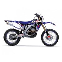 BLACKBIRD KOMPLET NAKLEJEK (OKLEIN) YAMAHA WR 450F 12-15 DREAM 5 KOLOR NIEBIESKI CZARNY 