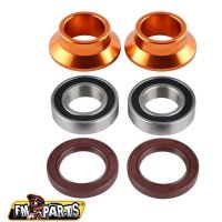 FM-PARTS ŁOŻYSKA KOŁA TYLNEGO Z USZCZELNIACZAMI I TULEJKAMI KTM / HUSQVARNA / GAS GAS 03-23 (OŚKA 20MM) KOLOR CZARNY 