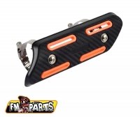 FM-PARTS OSŁONA KOLEKTORA WYDECHOWEGO UNIWERSALNA KOLOR POMARAŃCZOWY 