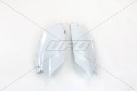 UFO BOCZKI TYLNE HONDA CRF 250R 11-13, CRF 450R 09-12 KOLOR BIAŁY 