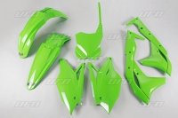 UFO KOMPLET PLASTIKÓW KAWASAKI KXF 250 17 KOLOR ZIELONY (KA224E026) 