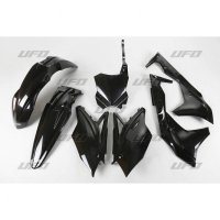 UFO KOMPLET PLASTIKÓW KAWASAKI KXF 250 18-20 KOLOR CZARNY (KA225E001) 