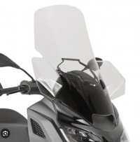 KAPPA 2025/07 SZYBA PIAGGIO MP3 310 25-, PRZEZROCZYSTA (83,5 X 70 CM) 