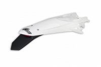 UFO BŁOTNIK TYŁ KTM EXC 125 20-21, EXC/EXCF(EXC-F) 150/250/300/350/450/<br />500 TPI 20-2023 KOLOR BIAŁY ( ENDURO Z LAMPKĄ LED ) 