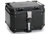 KAPPA 2025/05 KUFER CENTRALNY 48L MONOKEY KVG480B KVOYAGER ALUMINIOWY KOLOR CZARNY ANODOWANY BLACK LINE 
