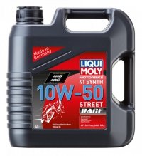 LIQUI MOLY OLEJ SILNIKOWY MOTORBIKE 4T SYNTETYCZNY 10W50 RACE 4L (4) 