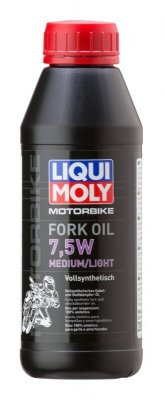 LIQUI MOLY OLEJ DO TELESKOPÓW/ AMORTYZATORÓW/ZAWIE<br />SZENIA MOTORBIKE FORK OIL 7,5W MEDIUM/LIGHT 0,5L (6) 