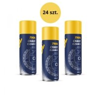 MANNOL CHAIN CLEANER 400ML - SPRAY DO CZYSZCZENIA ŁAŃCUCHA (7904) - KARTON 24 SZTUKI (PAKIET) 
