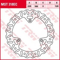 TRW ZF TARCZA HAMULCOWA PRZÓD YAMAHA YZ 80 / 85 93-16, SUZUKI RM 85 05-16 (PROMOCJA) 