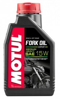 MOTUL OLEJ DO TELESKOPÓW / AMORTYZATORÓW / ZAWIESZENIA FORK OIL MEDIUM/HEAVY EXPERT 15W 1L 