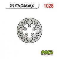 NG TARCZA HAMULCOWA TYŁ HONDA TRX 420 0-11, TRX650/680 06-21 (170X46X6) 