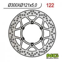 NG TARCZA HAMULCOWA PRZÓD SUZUKI DR 650 91-95, DR 800 90-95 (300X121X5) 