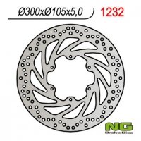 NG TARCZA HAMULCOWA PRZÓD BMW F 650 GS/X (300X105X5), F 800GS 13-16 (6X6,5MM) 