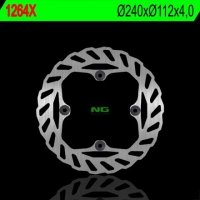 NG TARCZA HAMULCOWA TYŁ BETA RR 250/350/400/450/498/<br />500/525, HUSQVARNA 125/250/310/449/450/<br />510 (240X112X4) (4X9,5MM) WAVE 