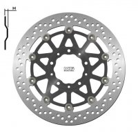 NG TARCZA HAMULCOWA PRZÓD KAWASAKI Z1000/ZZR1400 17-20 (310X80X5,5MM) (5X10,5MM) PŁYWAJĄCA (ŚRODEK ALUMINIOWY) 