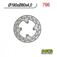 NG TARCZA HAMULCOWA TYŁ HONDA CR 80/85 (190X80X4) CRF150R (07-16) 