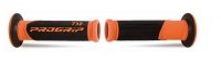 PROGRIP MANETKI PG732 ROAD (22+25MM, DŁ.125MM) KOLOR POMARAŃCZOWY FLUO/CZARNY (DWUSKŁADNIKOWE) (732-296) (PG732/9) 