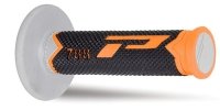PROGRIP MANETKI PG788 OFF ROAD (22+25MM, DŁ.115MM) KOLOR POMARAŃCZOWY/SZARY/<br />CZARNY (TRÓJSKŁADNIKOWE) (788-222) (PG788/1) 