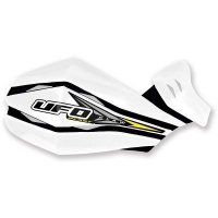 UFO OSŁONY RĄK (HANDBARY) CLAW KOLOR BIAŁY (Z MOCOWANIAMI 22MM) 