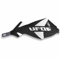 UFO OSŁONY RĄK (HANDBARY) ALU DISCOVER KOLOR CZARNY (Z MOCOWANIAMI 28MM) 