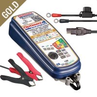 OPTIMATE 2024/08 ŁADOWARKA AKUMULATORÓW OPTIMATE 4 QUAD PROGRAM 12V 1.25A, 4-60AH AGM / GEL / STD, 12.8/13.2V 2-15AH Lithium (Li 