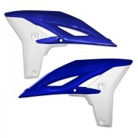 UFO OSŁONY CHŁODNICY YAMAHA YZF 250 11-13, WRF 450 12-15 KOLOR OEM (BIAŁY/NIEBIESKI) 