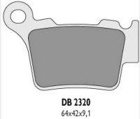 Delta Braking KTM EXC 525 04-07 klocki hamulcowe tył 