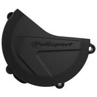 POLISPORT OSŁONA POKRYWY (DEKLA) SPRZĘGŁA KTM XC/SX 125/150 '16-'18; EXC/XC-W '16-'18; KOLOR CZARNY 