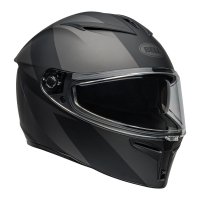 KASK BELL LITHIUM ECE6 SHEAR MATTE BLACK/METALLIC BLACK M 