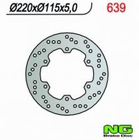 Tarcza hamulcowa tylna YAMAHA YZ 125 (88-89) 