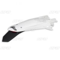 UFO BŁOTNIK TYŁ KTM SX/SXF '19-21, EXC/EXC-F '20-21 KOLOR BIAŁY 2020 ( ENDURO Z LAMPKĄ LED ) 