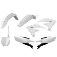 POLISPORT KOMPLET PLASTIKÓW YAMAHA YZ 250F '19-'23, YZ 450F '18-'22 KOLOR BIAŁY 