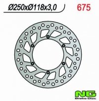 Tarcza hamulcowa przednia SUZUKI RM 250 (89-) 