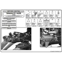 KAPPA KZ359 stelaż kufra centralnego Yamaha FZ1 1000 Fazer (06-15) 